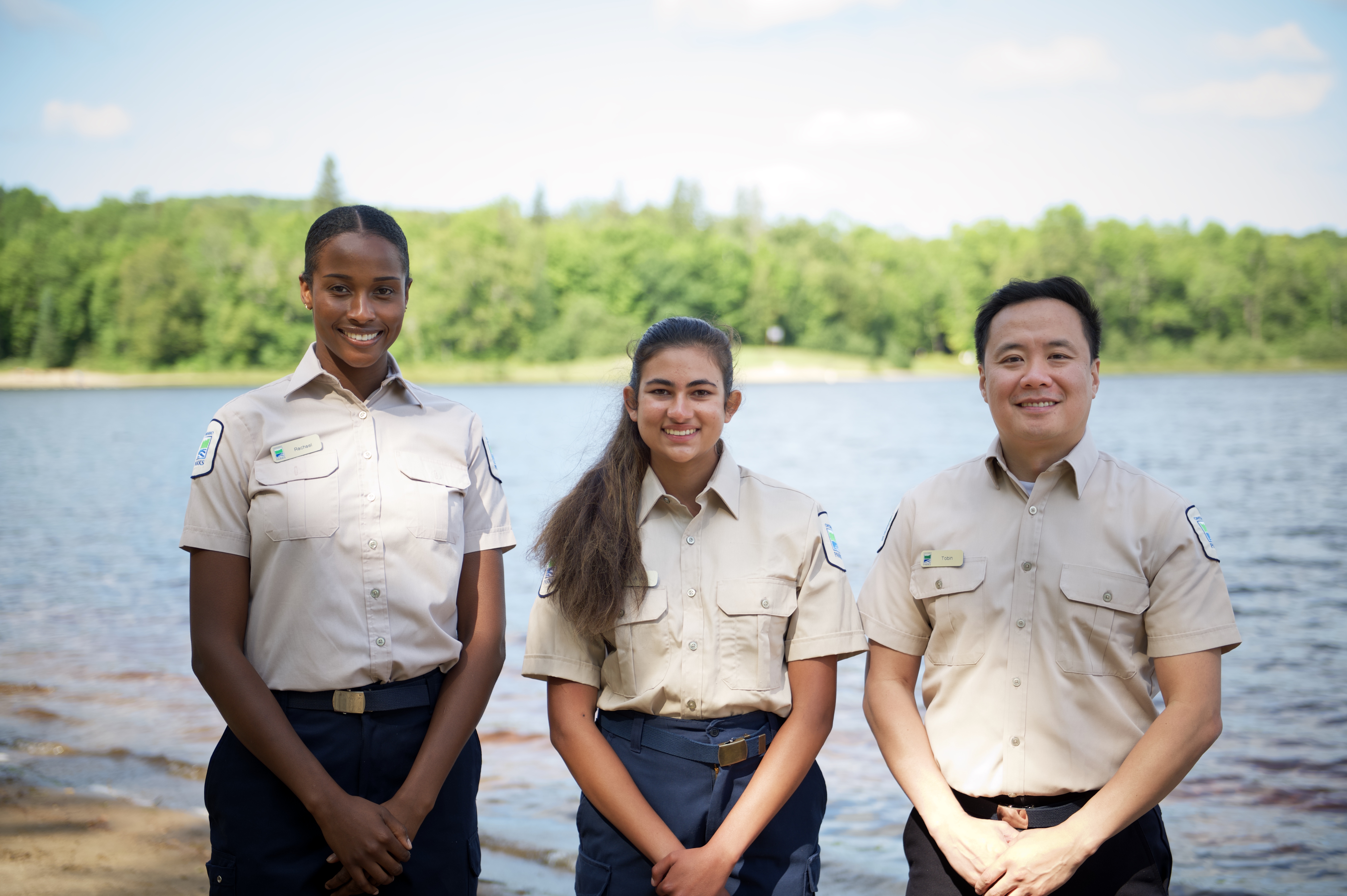 Staff at Arrowhead Provincial Park