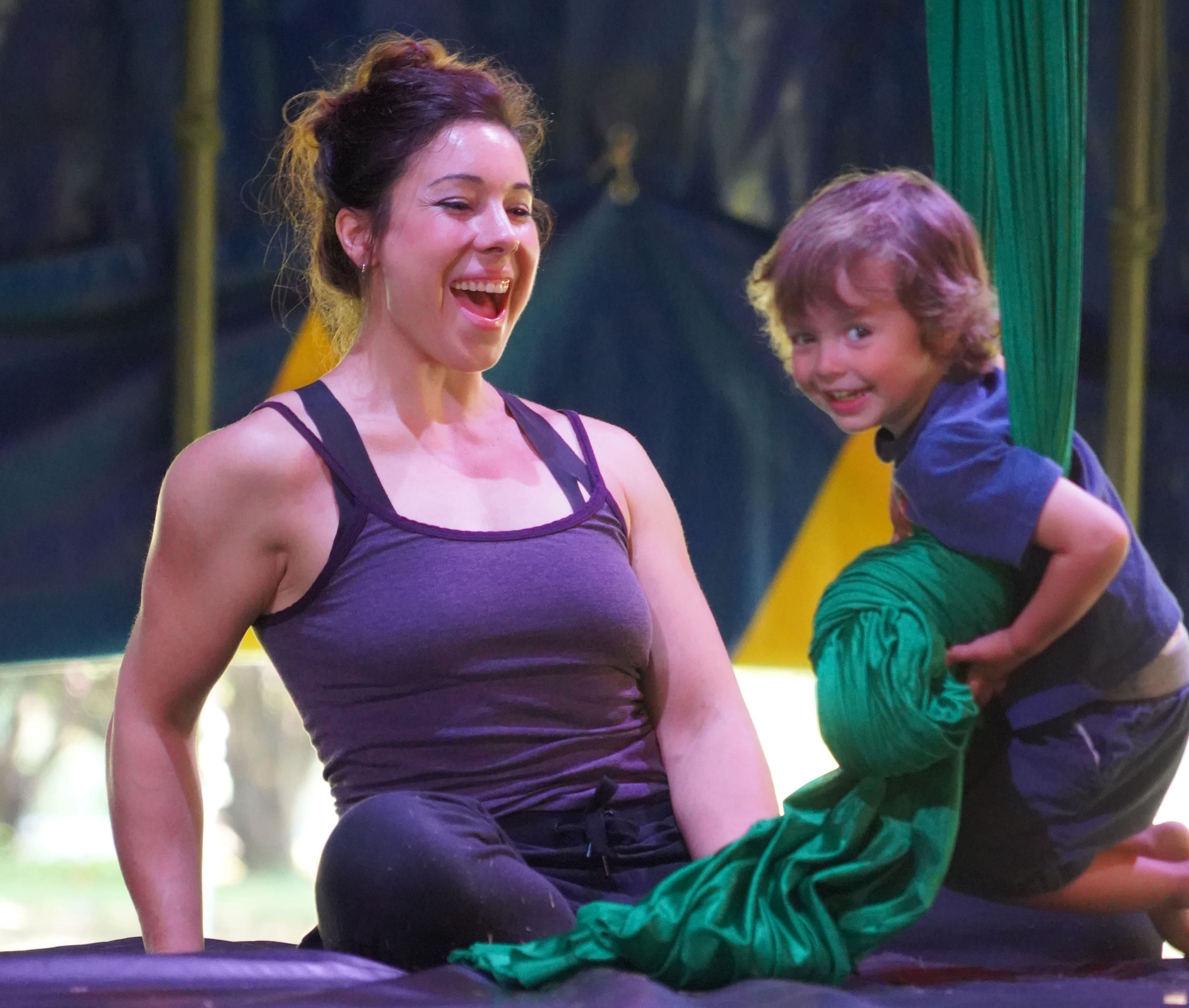 Download High Resolution Man wearing humorous goggles next to man with red rag.