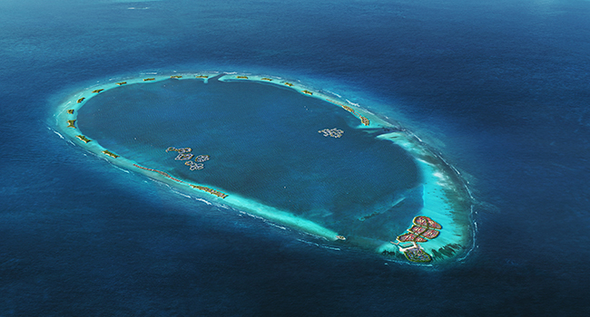 Gaafaru island masterplan © Foster + Partners