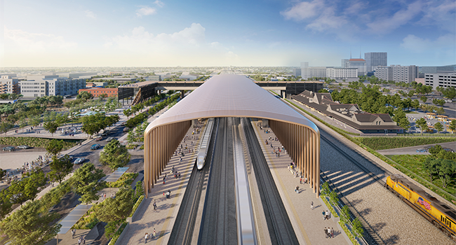 California High Speed Rail © Foster + Partners