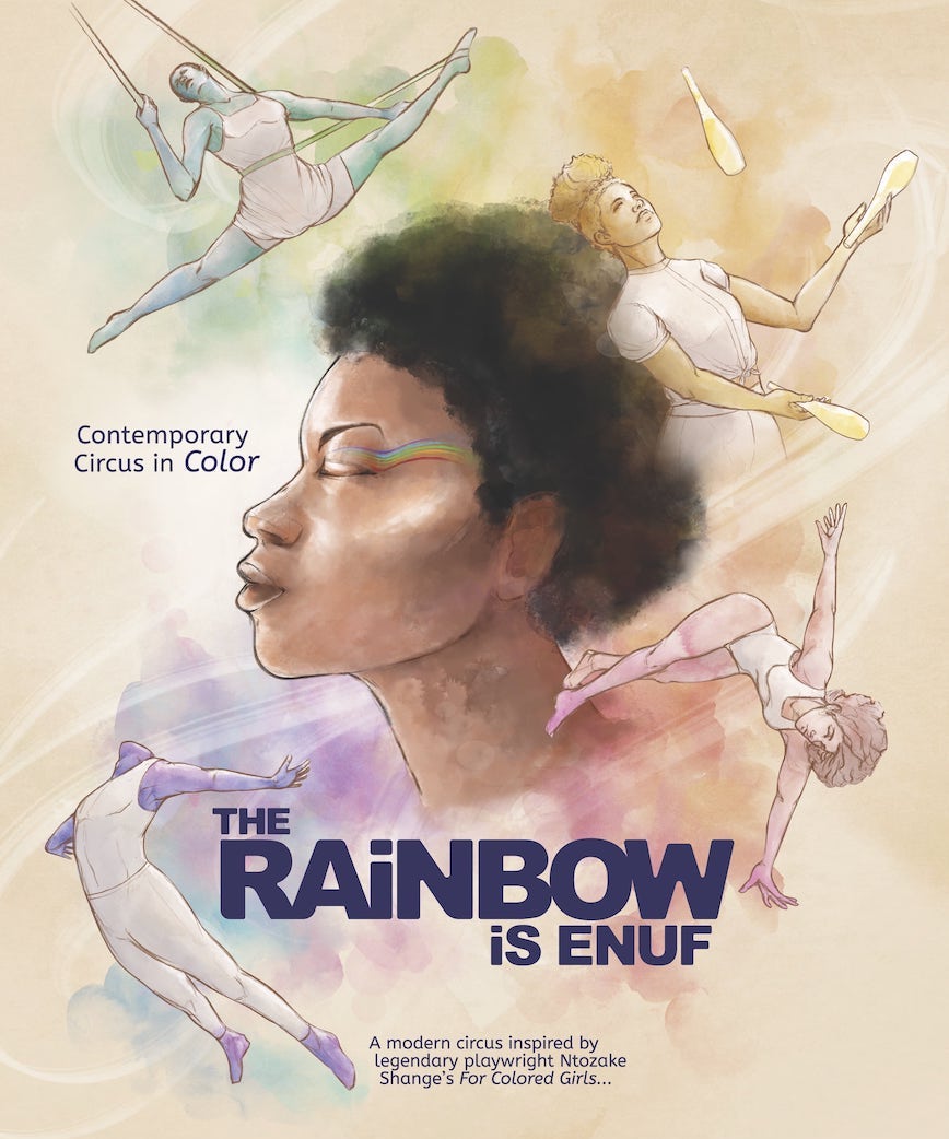 Poster for The RAINBOW is Enuf. 