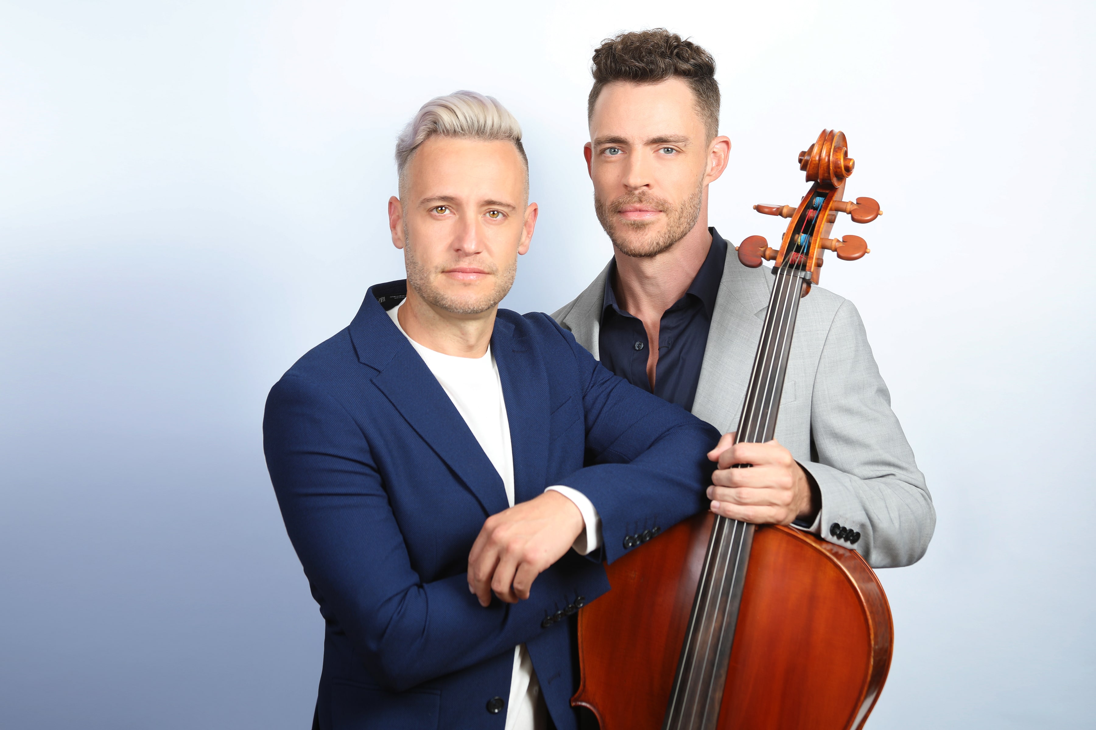 Branden & James with cello